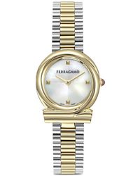 Ferragamo - Gancini Twisted 28Mm Watch - Lyst
