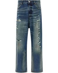 Vetements - Cotton Baggy Jeans - Lyst