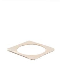 Erika Cavallini Semi Couture - Square-Shape Bangle Bracelet - Lyst