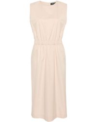 Fabiana Filippi - Almond Cotton Midi Dress - Lyst