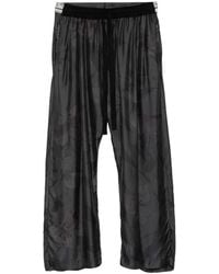 Giovanni Cavagna - Floral-Print Drawstring Trousers - Lyst