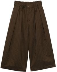 Uma Wang - Pleated Wide-Leg Trousers - Lyst