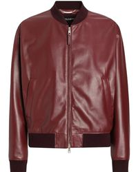 Dolce & Gabbana - Bomberjack Met Rits - Lyst