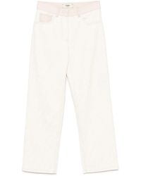 Fendi - Jeans Met Ff-Logo - Lyst