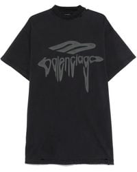Balenciaga - '3B Liquefied' T-Shirt - Lyst