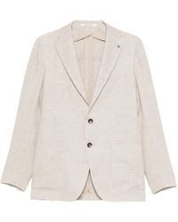 Tagliatore - Button-Fastening Blazer - Lyst