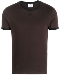 Courreges - Bumpy Contrast T-Shirt - Lyst