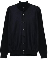 Herno - Button-Front High-Neck Cardigan - Lyst