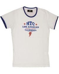 HTC - Graphic-Print Slim-Fit T-Shirt - Lyst