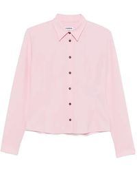 Jil Sander - Long-Sleeve Button-Up Shirt - Lyst