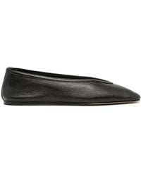 Le Monde Beryl - Luna Pointed-Toe Leather Pumps - Lyst