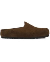 Birkenstock - Suede Slip-On Slippers - Lyst
