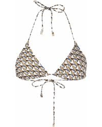 Tory Burch - ウェーブパターン ビキニトップ - Lyst