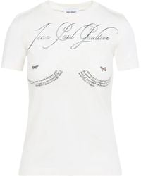 Jean Paul Gaultier - Graphic-Print T-Shirt - Lyst