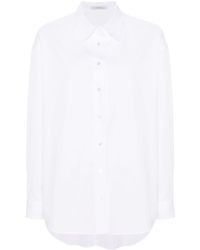 The Row - Sisilia Cotton Shirt - Women's - Shell/cotton - Lyst