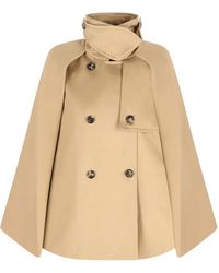 Loewe - Cape High-Neck Jacket - Lyst