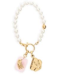 CASABLANCA - Bracelet À Perles Icon - Lyst