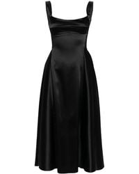 Atu Body Couture - Satin-Finish Sleeveless Dress - Lyst