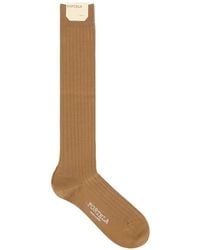 Fortela - Ribbed Knee-High Socks - Lyst