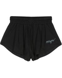 MSGM - Shorts Met Geborduurd Logo - Lyst