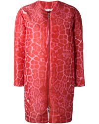 Moncler Manteau "Eglantine" - Rouge