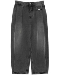 Loewe - Vaqueros Con Parche De Cuero - Lyst