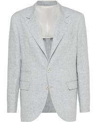 Brunello Cucinelli - Deconstructed Blazer - Lyst
