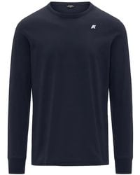 K-Way - Elmer Js Peach Long-Sleeve T-Shirt - Lyst