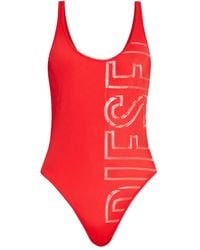 DIESEL - Maillot De Bain Pamela-D-Core À Logo - Lyst