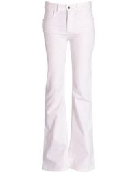 Emporio Armani - Logo-Patch Flared Jeans - Lyst
