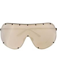 Rick Owens - Shield-frame Sunglasses - Lyst