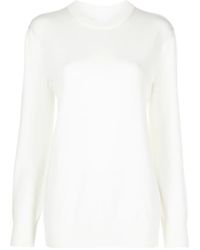Jil Sander - Crew-neck Merino Wool Sweater - Lyst