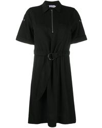 Calvin Klein Chemisier con zip - Nero