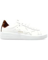 Golden Goose - Baskets Purestar En Cuir À Appliqué - Lyst
