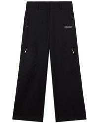 Off-White c/o Virgil Abloh - Light Wool Corporate Toybox Trousers - Lyst