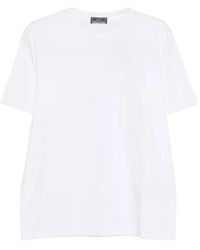 Herno - Round-Neck Short-Sleeve T-Shirt - Lyst