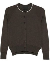 Simone Rocha - Faux-Pearl Embellished Cardigan - Lyst