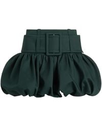 Patou - Belted Bubble Mini Skirt - Lyst