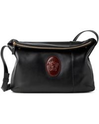 Versace - Lou Nappa Shoulder Bag - Lyst