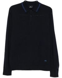 Paul Smith - Long-Sleeve Polo Shirt - Lyst