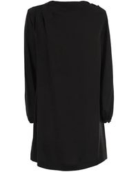 Weekend by Maxmara - Puff-Sleeve Mini Dress - Lyst