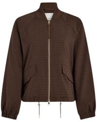 Varley - Keagan Check Blouson Jacket - Lyst