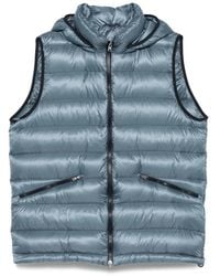 Herno - Down Vest With Detachable Hood - Lyst