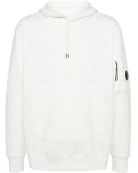 C.P. Company - Felpa Con Applicazione A Lente - Lyst