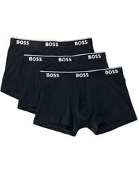 BOSS - Logo-Waistband Boxers (Set Of Three) - Lyst