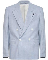 Lardini - Double-Breasted Blazer - Lyst