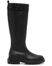 Bally - Gaila Leather Knee-High Boots - Lyst