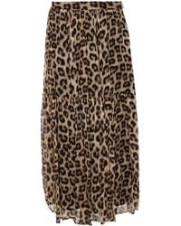 Ba&sh - Fley Leopard-print Skirt - Lyst