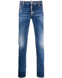 DSquared² Straight-leg Jeans - Blue