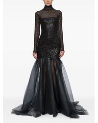 Atu Body Couture - Sequined Mermaid Maxi Dress - Lyst